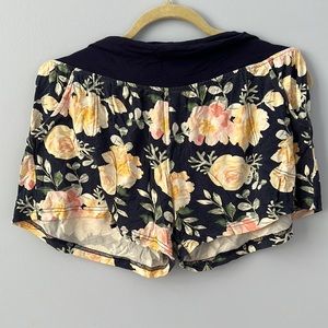 Latched Mama maternity and postpartum shorts